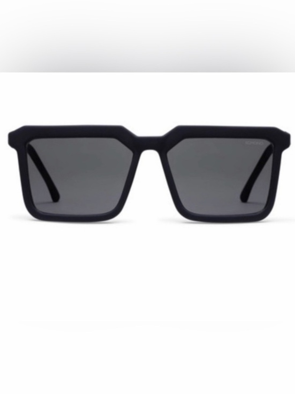 KOMONO-Benicio Black Rubber Sunglasses (NEW)